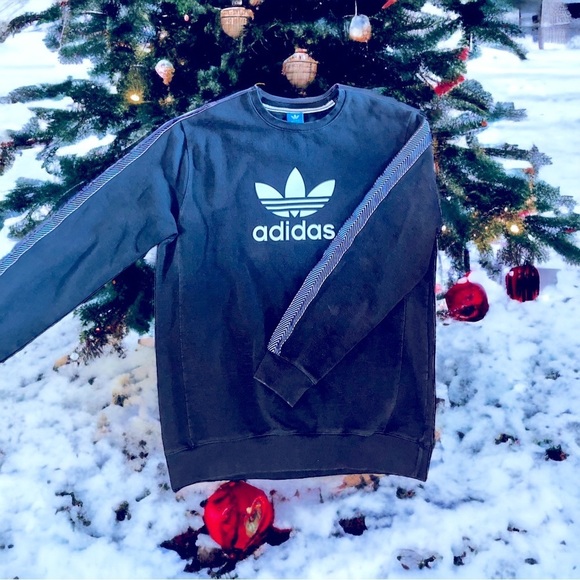 Unique -Rare-Vintage Thick Weave Adidas Sweatshirt -Washed Olive Green-Sz3XL-EUC - Picture 10 of 16